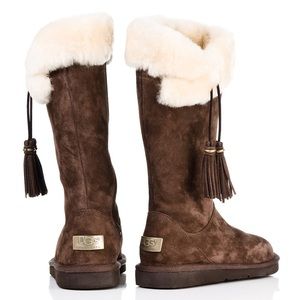 UGG Chocolate Plumdale Tall Boots